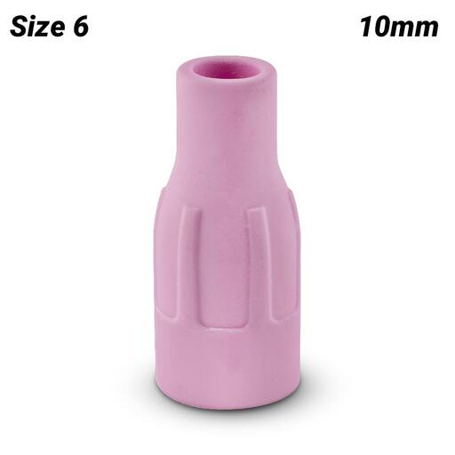 UNIMIG TIG NOZZLE T2/T3 (SIZE 6) 10MM