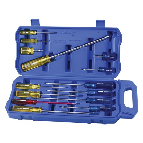 KINCROME SCREWDRIVER SET ACETATE (14 PIECE)