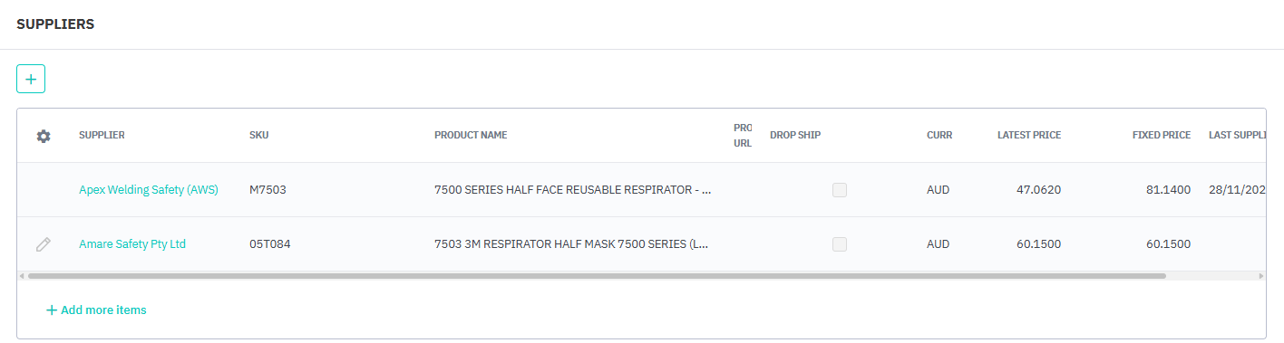 3M RESPIRATOR HALF MASK 7500 SERIES (LARGE)