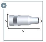 BINZEL NOZZLE ROBO VST 500 15.5MM