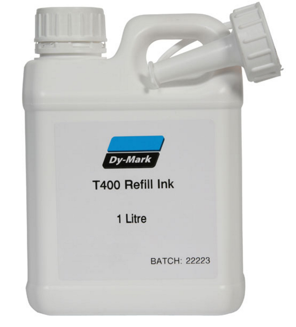 DYMARK BALLMARKER T400 INK 1 LITRE BLUE