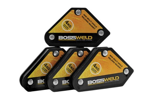 BOSSWELD MULTI ANGLE MINI MAGNET 4 PACK