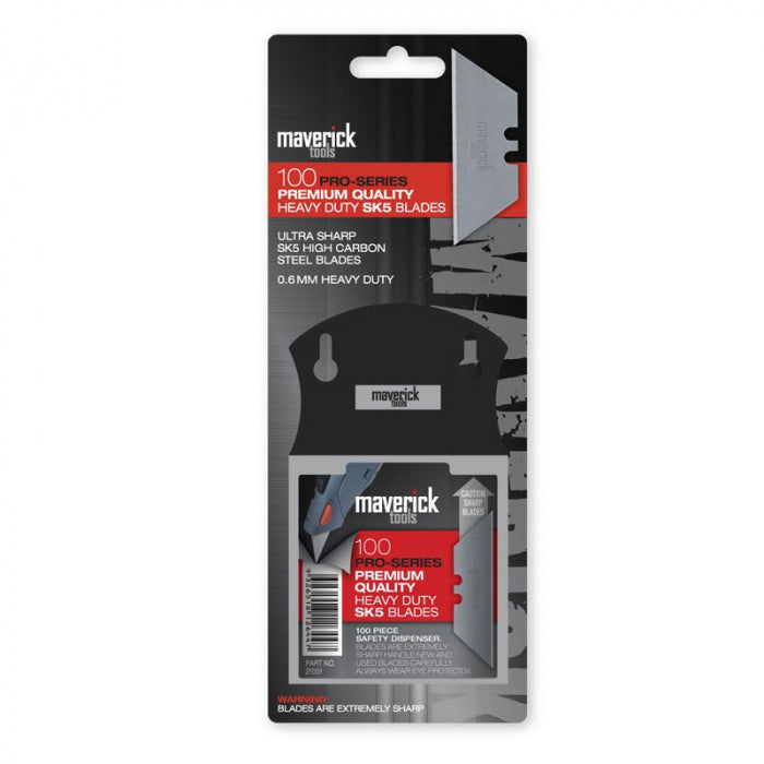 BORDO MAVERICK UTILITY KNIFE BLADES (100 PACK)