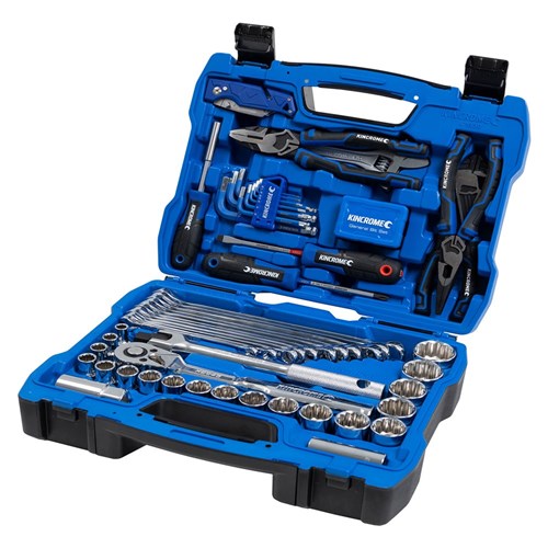 KINCROME 1/2 INCH DRIVE METRIC TOOL KIT (85 PIECE)