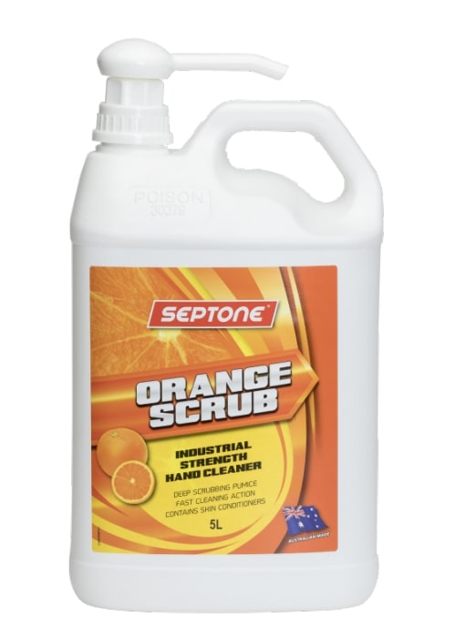 SEPTONE ORANGE SCRUB HAND CLEANER 5 LITRE