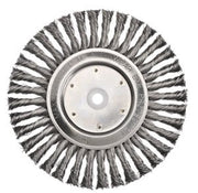BORDO WIRE WHEEL BRUSH 100MM TWIST KNOT MULTI BORE
