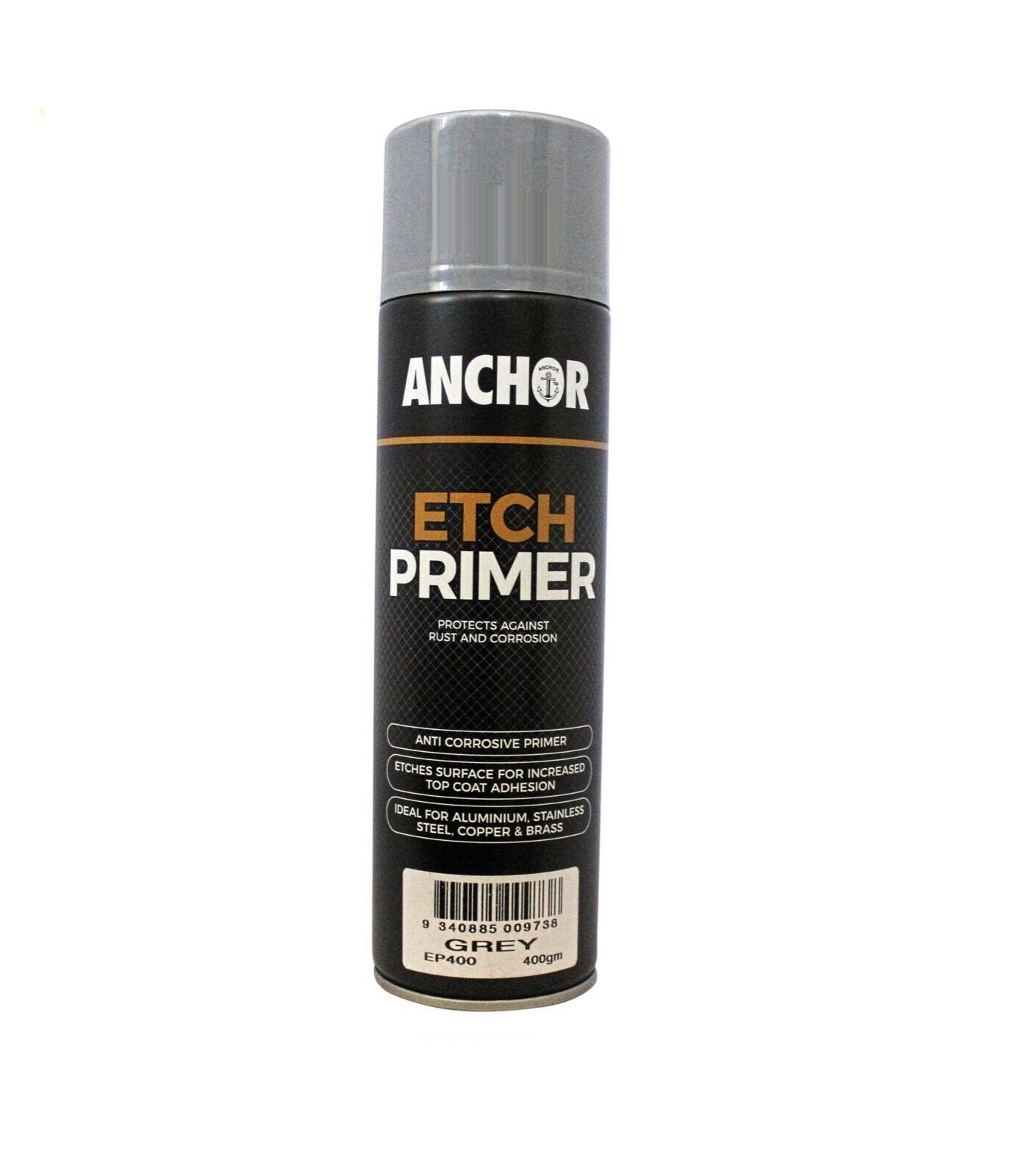 ANCHOR SHIELD CW BRANDS ANCHOR ETCH PRIMER GREY PAINT 400GM AEROSOL