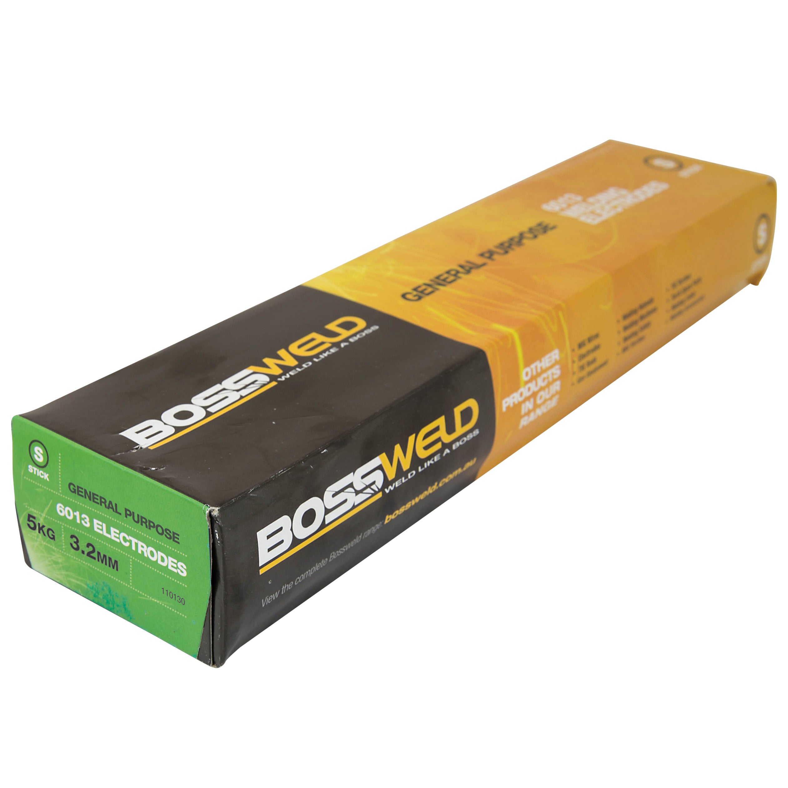 BOSSWELD ELECTRODE GENERAL PURPOSE 6013 X 3.2MM (25 PACK)