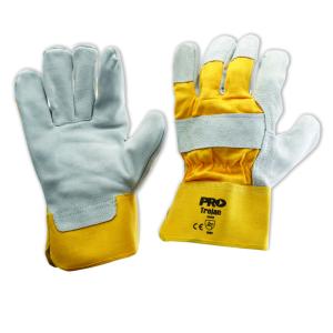 PROCHOICE YELLOW/GREY WORK GLOVES H/DUTY