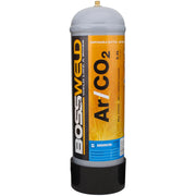 BOSSWELD DISPOSABLE ARG/CO2 GAS BOTTLE 2.2 LITRE