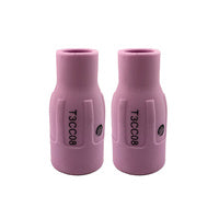 UNIMIG TIG NOZZLE T3 GAS COOLED (SIZE 8) 12.5MM