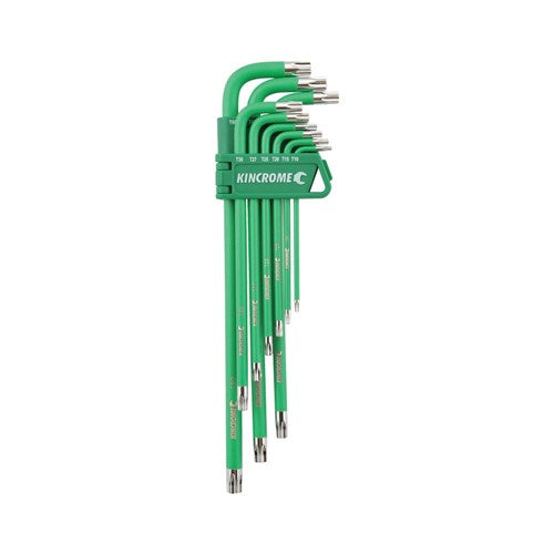 KINCROME TORX KEY SET LONG SERIES (9 PIECE)