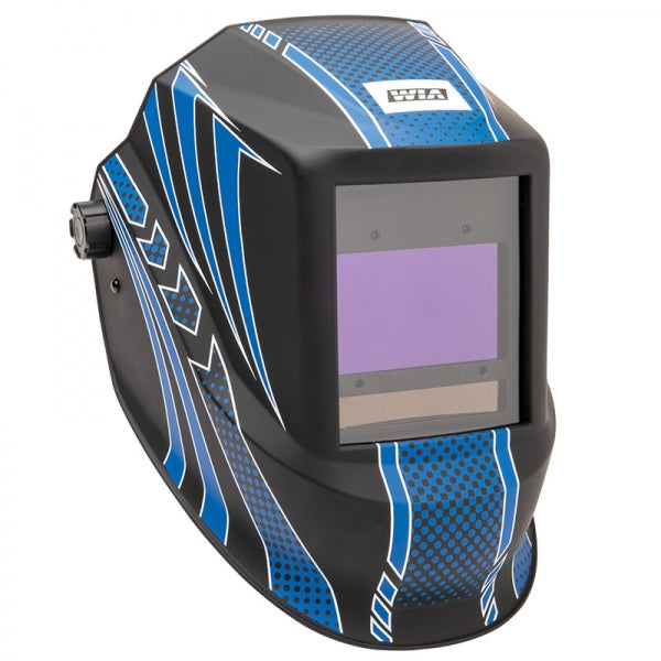 WIA OPTIC FX BLUE KNIGHT AUTO HELMET