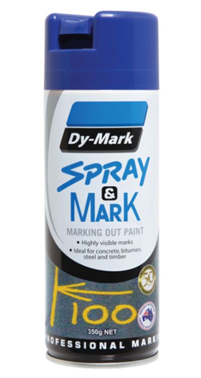 DYMARK SPRAY AND MARK BLUE