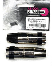 BINZEL NOZZLE CON MB23/24 (2 PACK)