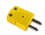 MILLER THERMOCOUPLE CONNECTOR TYPE K 2-PIN MALE (10 PACK)