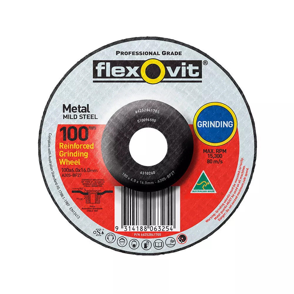 FLEXOVIT 100 GRINDING DISC 6310260