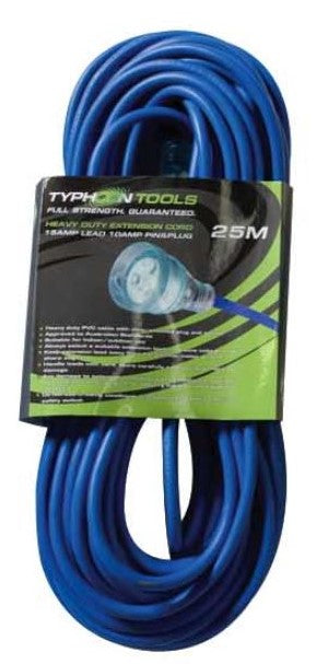 EXTENSION LEAD 25 MTR WITH 10A PLUGS