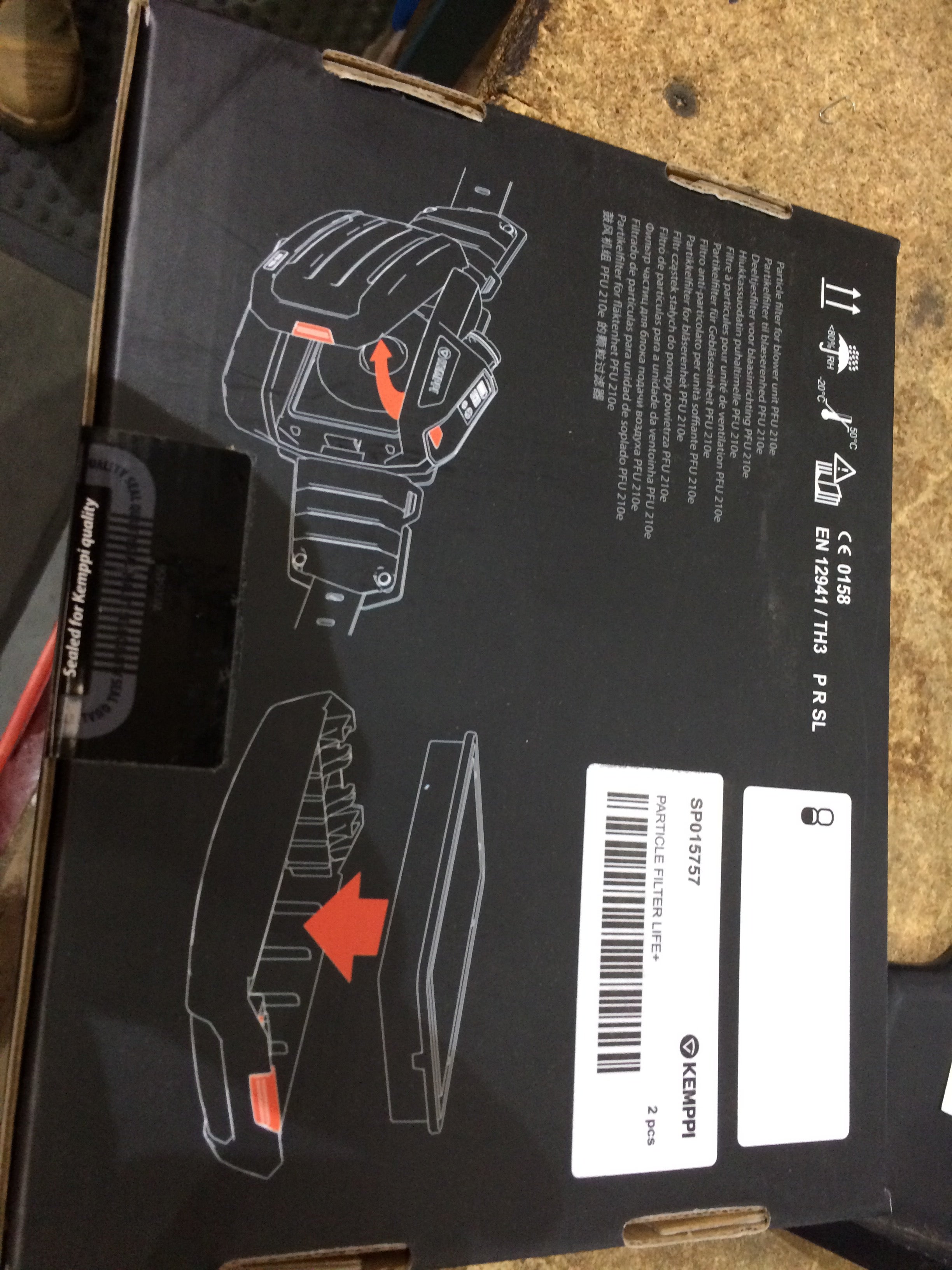 KEMPPI GAMMA PARTICLE FILTER (2 PACK)