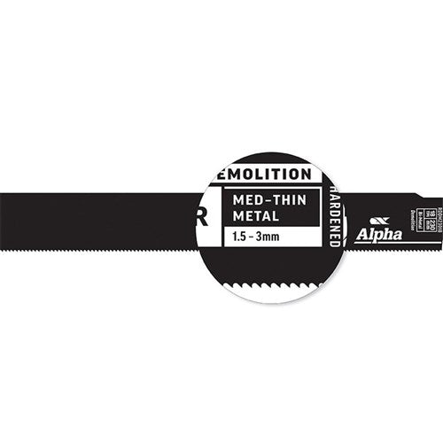 SHEFFIELD ALPHA RECIPRO BLADE 230MM X 18T (PACK 25)