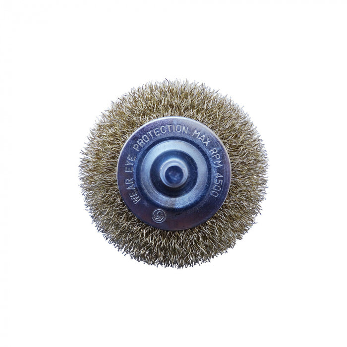 TOMCAT 75MM MOUNTED TWISTKNOT WHEEL BRUSH