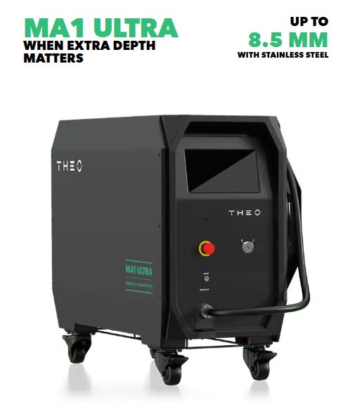 THEO MA1 ULTRA 2000W  LASER WELDER POWERSOURCE  & WIRE FEEDER