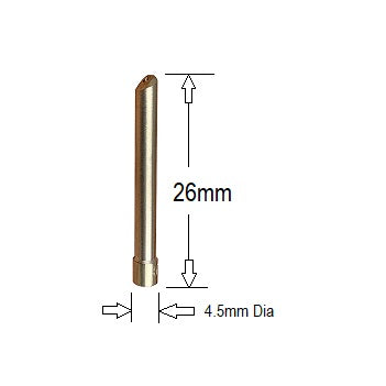 PYREX TIG WEDGE COLLET 9/20 2.4MM STD