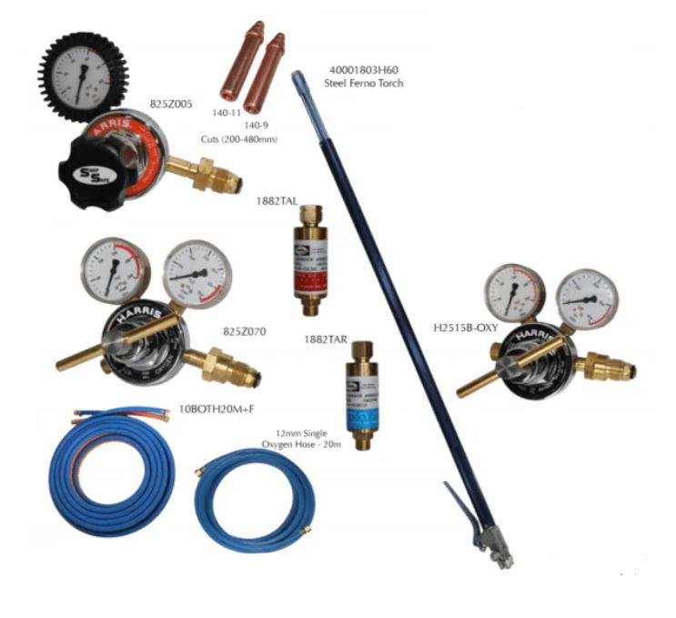 HARRIS STEEL FERNO CUTTING KIT MAXIMUM CUT 650MM