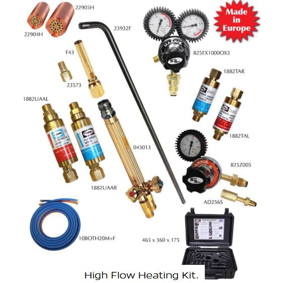 HARRIS H/FLOW HEATING KIT 20M HOSE 3H TIP 825 REGS