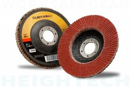 3M 125MM X 40 GRIT CUBITRON 967A 3M FLAP DISC