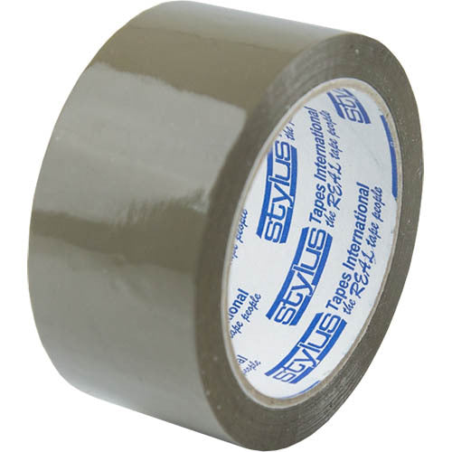 STYLUS PACKAGING TAPE 48MM X 75M BROWN