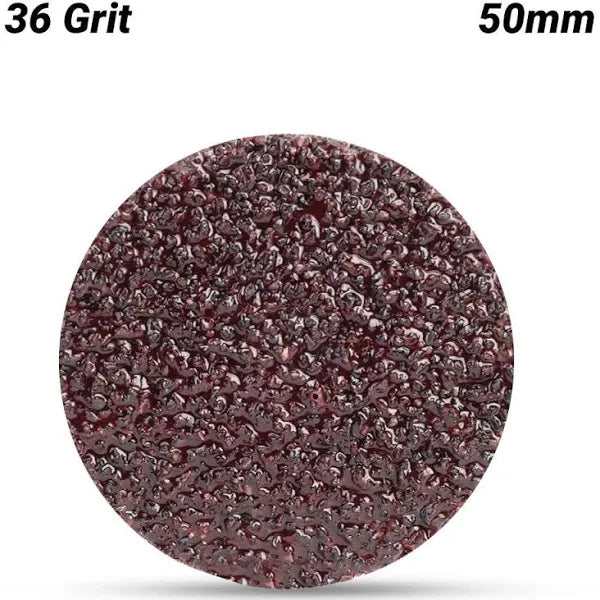 3M 50MM ROLOC DISC BROWN 36 GRIT