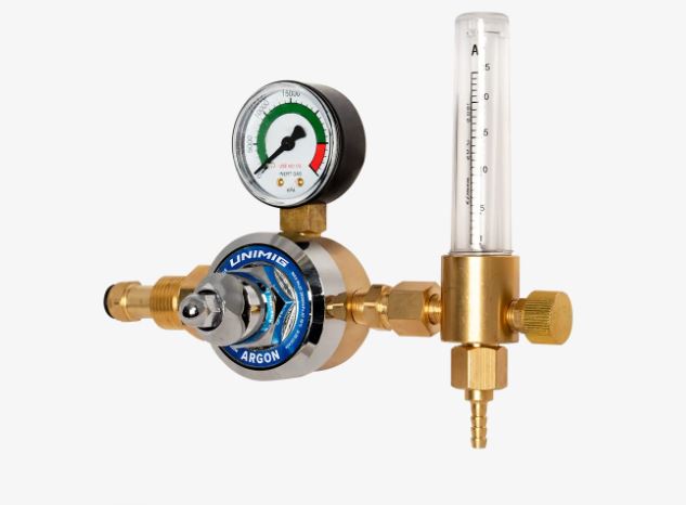 UNIMIG UNIFLAME ARGON FLOWMETER REGULATOR