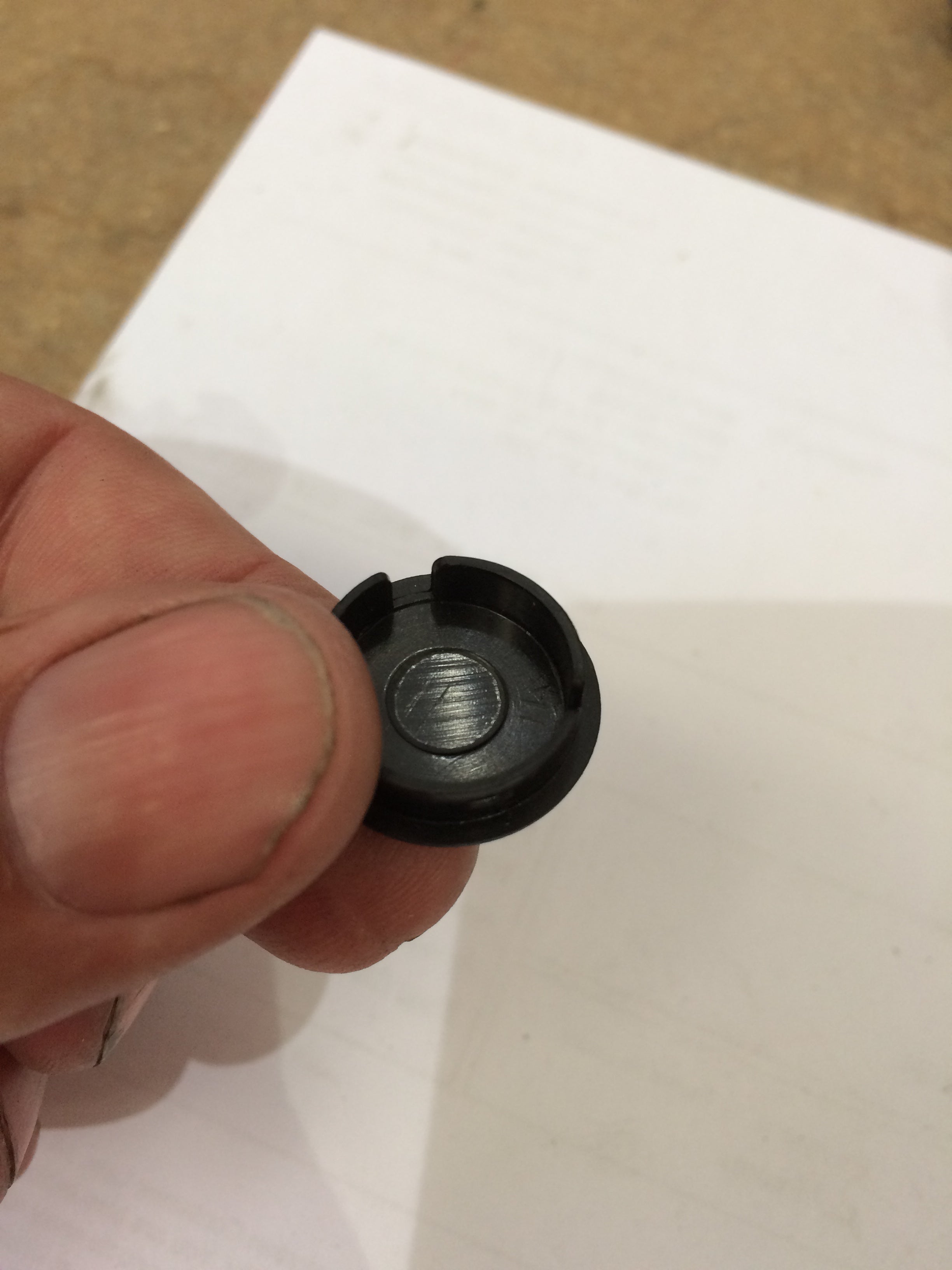 FRONIUS CONTROL KNOB COVER WITH SCALE PUSH PULL