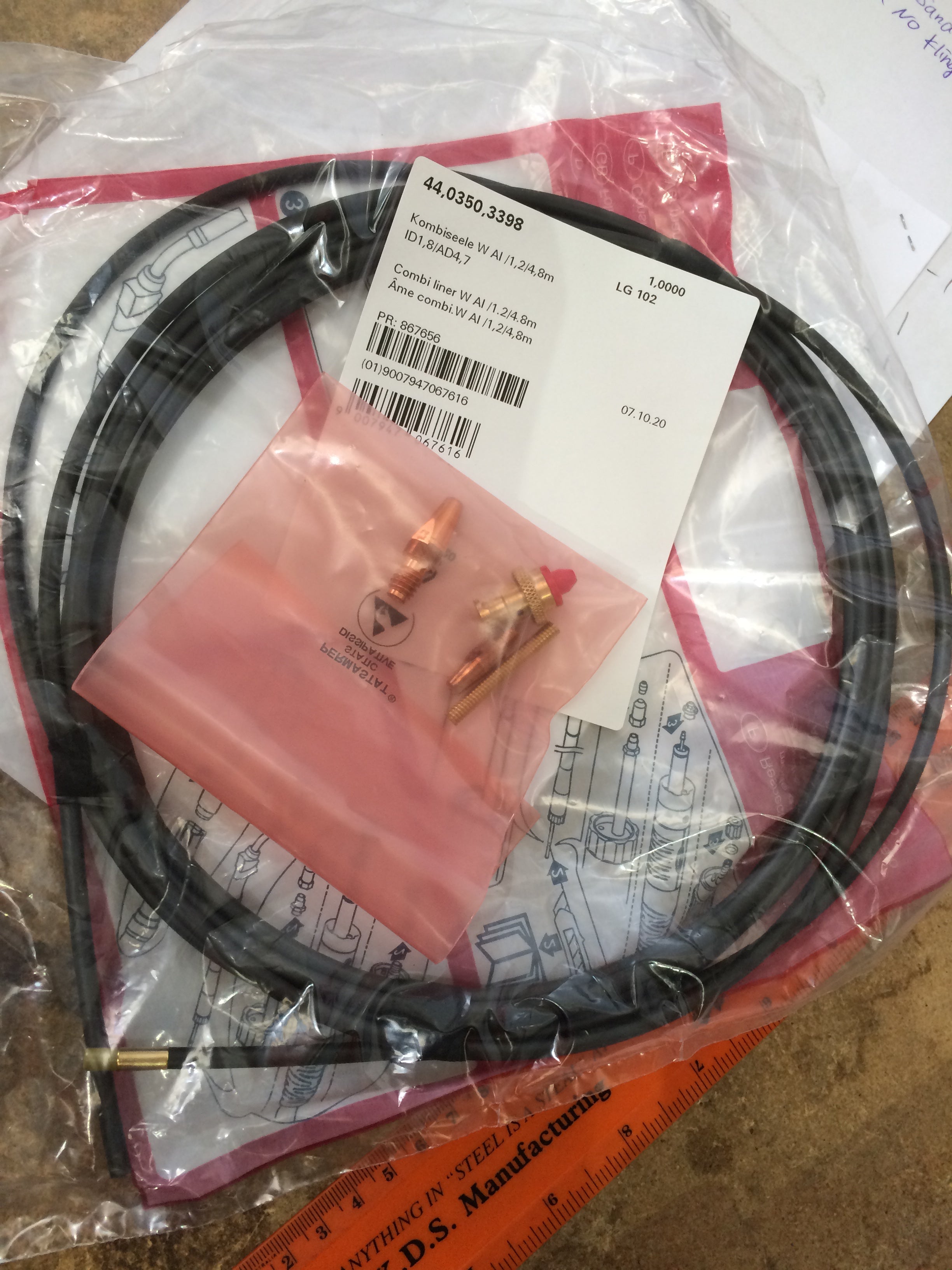 FRONIUS TORCH KIT BK Al 1.2 W/5M MTW