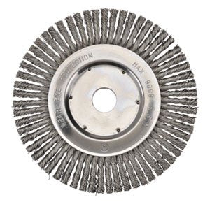 BORDO PIPELINE TWIST KNOT STEEL WIRE WHEEL 178MM X 22.2