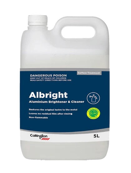 CALLINGTON HAVEN CALLINGTON ALBRIGHT ALUMINIUM BRIGHTENER & CLEANER 5 LITRE