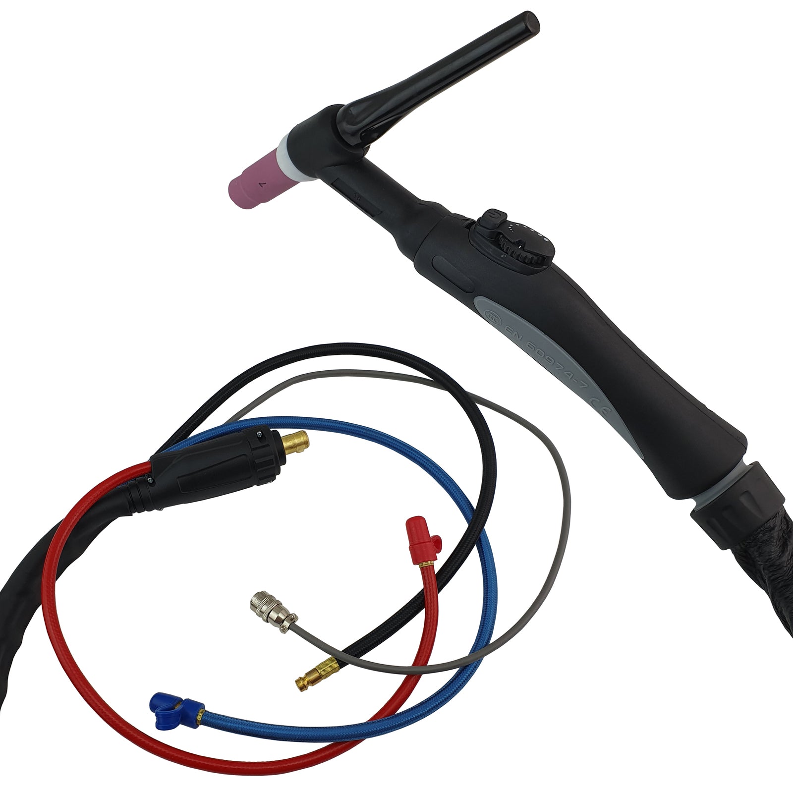 UNIMIG TIG TORCH WATER COOLED SR18 WITH SWITCH 8M