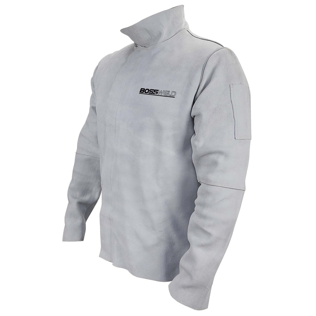 BOSSWELD GOAT LEATHER WELDING JACKET (L)