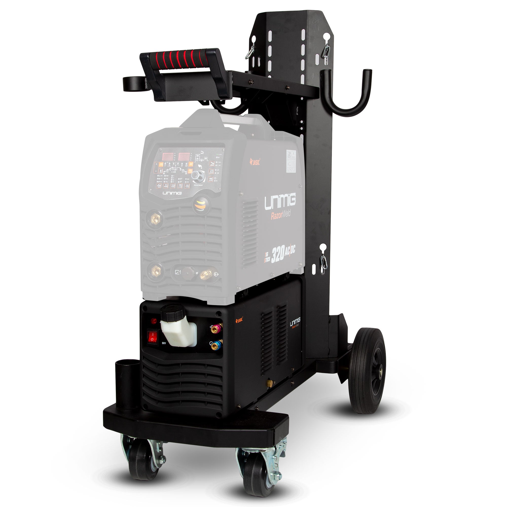 UNIMIG TIG 320 TROLLEY WITH WATER COOLER