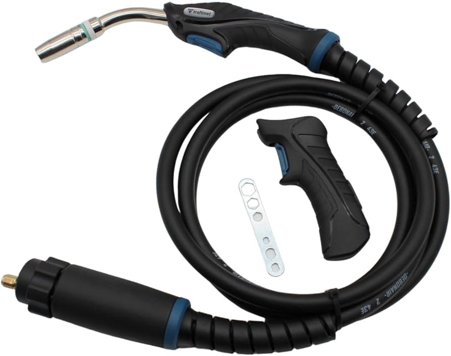 TRAFIMET BINZEL STYLE ERGOPLUS 25 MIG GUN 4M EURO