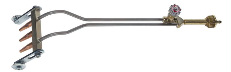 HARRIS 3 TIP OXY / PROPANE FLAME STRAIGHTENING TORCH ADJUSTABLE HEIGHT