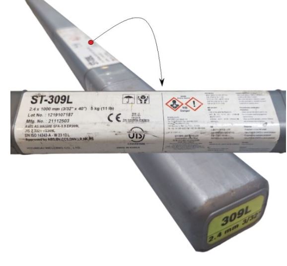 HYUNDAI 309L 1.6MM STAINLESS TIG WIRE (PACK 5KG)