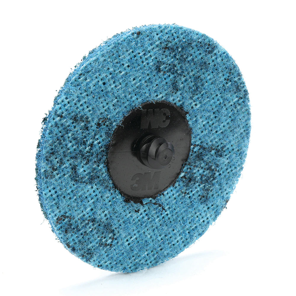 Blue Roloc Disc 3M 75MM ROLOC DISC SC-DR BLUE SCOTCHBRITE DISC V/FINE – Migwell Australia