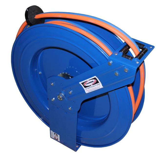 HARRIS OXY/PROPANE 10MM ID X 20 MTR HOSE REEL COMPLETE