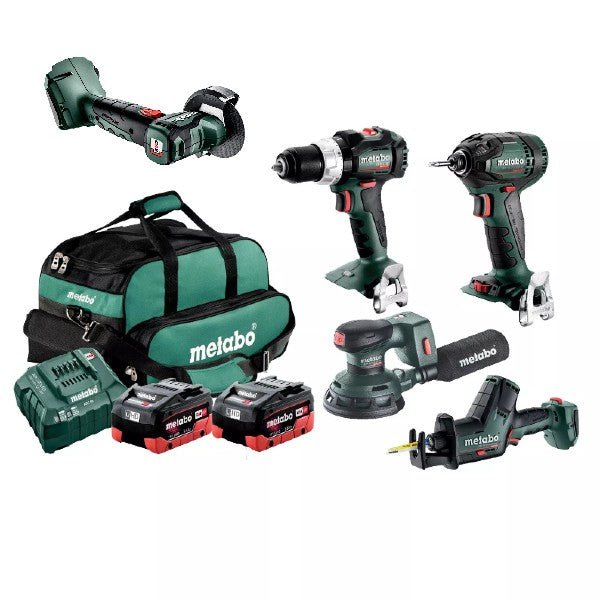 (LOR) METABO 4 PIECE KIT MET18BL4SB2HD5.5BC