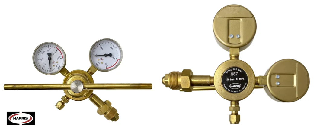 HARRIS 987 NITROGEN/OXY REGULATOR 17,000KPA