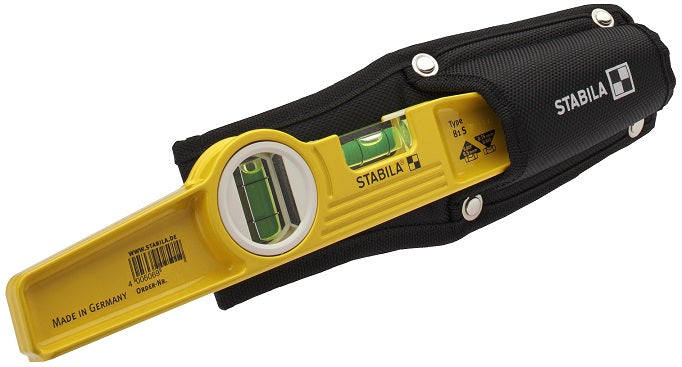 STABILA LEVEL 250MM 2 VIAL + HOLSTER