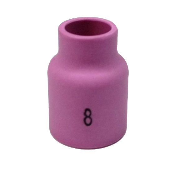 NORTH TIG NOZZLE STUBBY MED GAS LENS 12.5MM (SIZE 8)