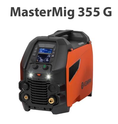 KEMPPI MASTERMIG 355 COMPACT GAS COOLED PULSE MIG 350AMP